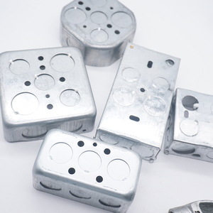 Original Iron electrical metal junction box 3x3 switch box