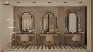 Diseño Personalizado de Estación de Peluquería |   Juego de Muebles y Espejos Modernos para Barbería |   Solución Integral para la Decoración de Barberías - Product Image 4