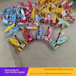 Monopattino a 3 Ruote in Plastica per Bambini Sopra i 3 Anni; Giocattolo Cavalcabile con Design da Principessa per Bambine - Product Image 2