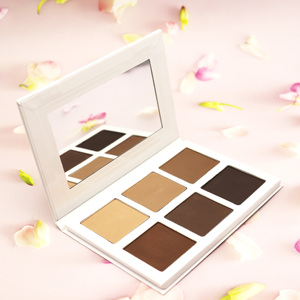 Tavolozza minerale naturale <span class=keywords><strong>contorno</strong></span> sopracciglia fard correttore nuova <span class=keywords><strong>crema</strong></span> solare impermeabile 6 colori in polvere tavolozza <span class=keywords><strong>contorno</strong></span> - Product Image 2