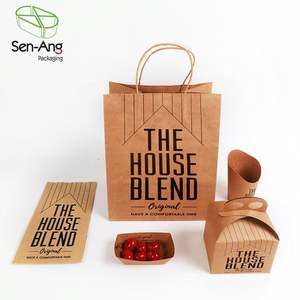 Senang02 Morden Style Disposable Paper Pasta Take Away <b>Box</b> Square Noodle <b>Packing</b> Cup - Product Image 6