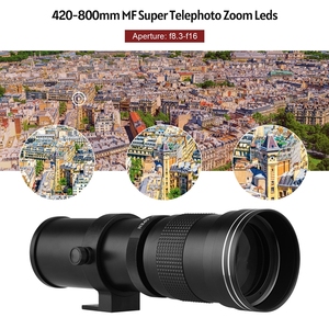 Ống Kính Zoom Siêu Tele MF Máy Ảnh Ngàm F/8.3-16 420-800Mm T2 Với Vòng Chuyển Đổi Gắn AI Thông Dụng Cho <span class=keywords><strong>Nikon</strong></span> Ai-mount - Product Image 2