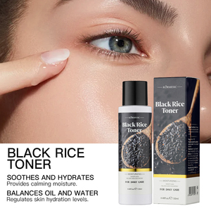 Tónico Facial de Arroz Negro KORMESIC, 130 ml, Blanqueador, Iluminador, Hidratación Duradera, Equilibrio Agua-Aceite, Para Cuidado Diario - Product Image 2
