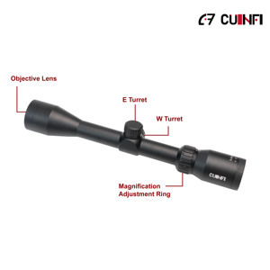 Cuinfi 3-9x40 SFP Metal Wire Reticle Multi-Coated Hunting <strong>Scope</strong> 25.4mm Tube Diameter Tactical Sight <strong>Scope</strong> - Product Image 3