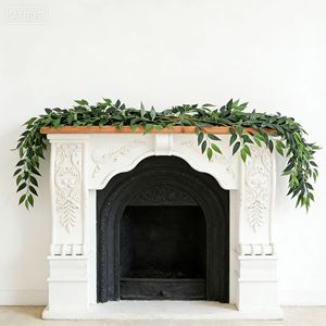 Kemin Artificial <b>Leaf</b> Vine 100cm Greenery <b>Wall</b> Hanging Table Decoration Wedding <b>Decor</b> - Product Image 4