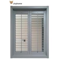 Volets de plantation en bois PVC sur mesure prix d'usine volet de fenêtre intérieur étanche ouverture verticale Chine directe