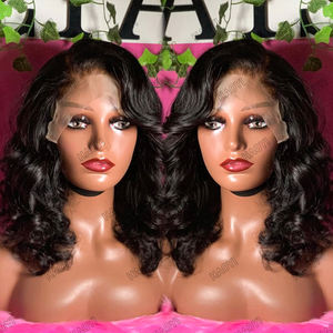 Pas cher Prix <span class=keywords><strong>Cheveux</strong></span> Humains Court Bob Perruque-Naturel <span class=keywords><strong>Cheveux</strong></span> Humain Bob Lac Perruque Sans Colle Vietnamien Bob Perruques Lace Front - Product Image 2