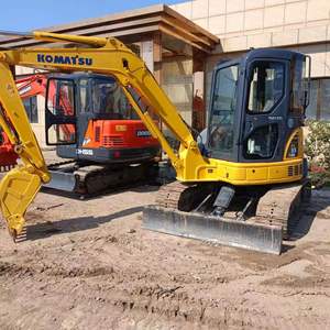 Miniexcavadora PC55 Usada de Segunda Mano en Venta, Excavadora Komatsu Usada, Máquina Komatsu, Excavadoras Komatsu PC55 Usadas - Product Image 2