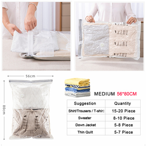 Nouveau sac <span class=keywords><strong>sous</strong></span> <span class=keywords><strong>vide</strong></span> anti-moisissure couverture plate économiseur d'espace sacs de rangement scellés <span class=keywords><strong>sous</strong></span> <span class=keywords><strong>vide</strong></span> de qualité supérieure <span class=keywords><strong>pour</strong></span> le stockage des vêtements et des couettes - Product Image 4