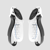 Innovation d'accessoires VR 2024 pour poignée de manette 3/3S avec fonction de remplacement rapide de la batterie, modèle M033, moule privé