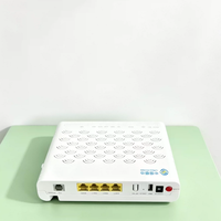 F460 V6 1 Gigabit 3 100Mbps Ethernet con WiFi y voz ONU, firmware en inglés, terminal de fibra FTTH, EPON/GPON ONT