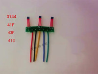 Sensor Hall para Motor de Vehículo Eléctrico de Dos Ruedas, Placa de Circuito 3144 41F 43F 413, Sensor Hall con Cable 60 120, PCB Hall