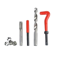 Kit d'entretien de forets en acier inoxydable OEM à commande manuelle, ensemble d'outils à usage industriel avec coffret rigide