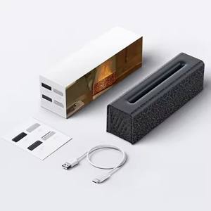 2024 New Lava Full Cracked <strong>Fire</strong> Flame Ultrasonic Cool Mist Air Humidifier 3D Simulated Flame Aroma Diffuser <strong>Machine</strong> - Product Image 6