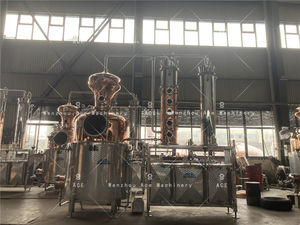 Alambic en cuivre Ace 200L pour la distillation d'alcool, équipement de distillation - Product Image 3