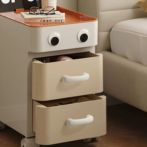 Cartoon Children's Room <b>Wardrobe</b> Cabinet Dresser Drawer Matte Ceramic <b>Small</b> Durable Modern Handle - Product Image 1
