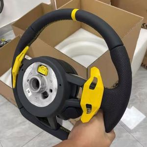 Volant R8 pour <span class=keywords><strong>Audi</strong></span> B9 S4 S5 S6 S7 S8 A1 A3 A4 A5 A6 A7 B8.5 B8 R8 TT TTRS TTS Q3 Q5 Q7 Q8 Volant en cuir - Product Image 4