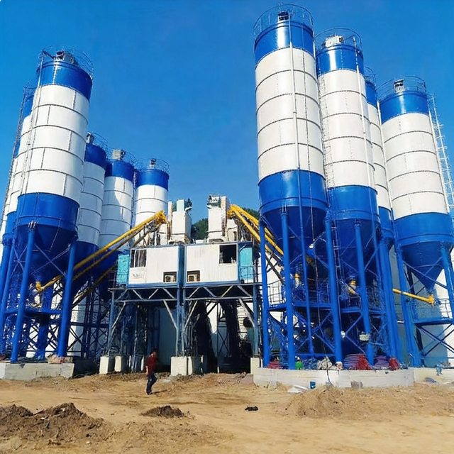 Galvanized Grain Silos Massive Capacity Cement Storage for Farm and Construction Bulk Cement Silo