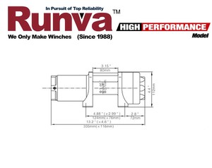 <strong>Runva</strong> Ce Approved Industrial Electric <strong>Winch</strong> - Product Image 6