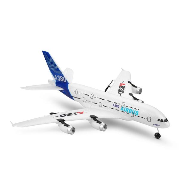 HOT Wltoys XK A120 Airbus A380 Model Toys Remote Control Plane 2.4G 3CH EPP RC Airplane Fixed-Wing RTF RC Wingspan Airplane