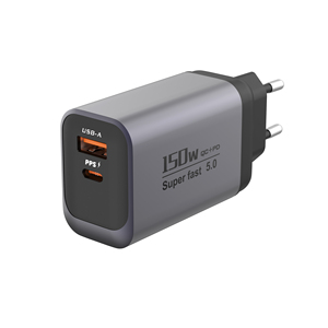 อะแดปเตอร์ชาร์จเร็ว 150W รองรับทุกโปรโตคอล PD ช่องเสียบหลายพอร์ต A+C สำหรับเดินทาง ผลิตจากโรงงานโดยตรง สำหรับ iPhone 15 17 Pro Max - Product Image 2