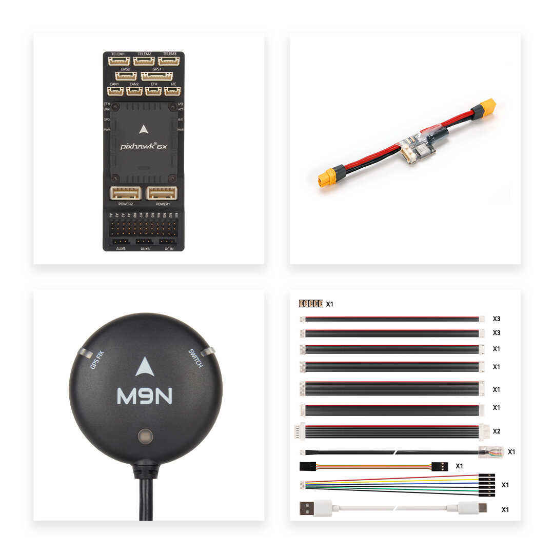 Pixhawk 6x standard set v2b + m9n gps