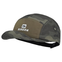 Gorra de Béisbol Deportiva Personalizada de Ala Corta, Unisex, de Lona Rip-Stop, de Secado Rápido, Transpirable, Impermeable, de 5 Paneles, Estilo Camper