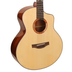 Cao cấp 6 dây thép 41 \ "Acoustic <span class=keywords><strong>Guitar</strong></span> Top rắn vân sam bóng chuyên nghiệp dân gian <span class=keywords><strong>Guitar</strong></span> nhà máy giảm giá bán buôn giá - Product Image 2