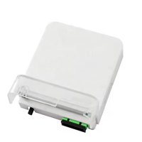 FTTH Fiber Terminal Box 2 Core Access Terminal Box ATB Fiber Optic FRB-2C 86mm Type Face Plate Desk Box