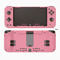 Manette de jeu intégrée gauche-droite avec couleurs RGB pour Nintendo Switch, manette de jeu filaire avec détection de vibrations à six axes
