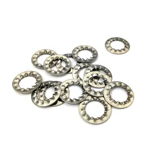 Lock Washer M3 - M30 Stainless Steel 304 DIN 6798 Type J Serrated Lock Washers With Internal Teeth