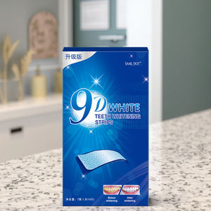 แผ่น9D ฟอกสีฟัน14คู่ผลิตภัณฑ์ดูแลฟันขาวระดับพรีเมี่ยมสติกเกอร์สำหรับฟอกสีฟันเพื่อทำให้ฟันขาวขึ้น2025 - Product Image 1