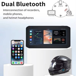 6.25 "có dây điều khiển từ xa xe máy Navigation đơn vị Android <span class=keywords><strong>Auto</strong></span> Carplay Màn hình phản ánh không thấm nước xe máy Navigation - Product Image 6