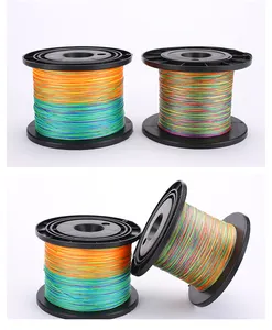Braided Fishing Line Multifilament Wire 8 Strands 500m Braided Fishing Thread Multi Color Wholesale Cord Fishing Line