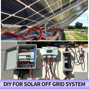 Solar Panel <b>Wire</b> Black+Red 10AWG Tinned Copper XLPE Industrial Extension Cable <b>Grid</b> Solar System Outdoor Automotive RV Boat - Product Image 6
