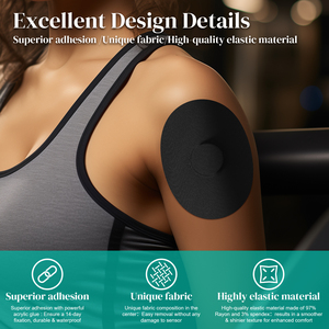 <span class=keywords><strong>Parches</strong></span> de Sensor Cgm para sensores de estilo <span class=keywords><strong>libre</strong></span> <span class=keywords><strong>Parches</strong></span> adhesivos Cgm Parche guardián duradero resistente al agua de varios materiales y formas - Product Image 5