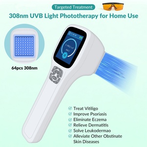 Lámpara <span class=keywords><strong>de</strong></span> Luz UVB Excimer ZJZK <span class=keywords><strong>de</strong></span> 308nm, Láser <span class=keywords><strong>de</strong></span> Tratamiento Ultravioleta <span class=keywords><strong>de</strong></span> Banda Estrecha para Vitiligo, Psoriasis y Eccema - Product Image 1