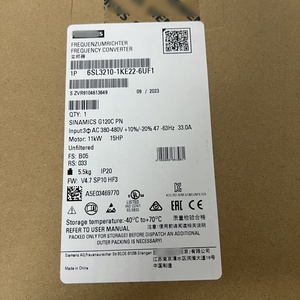 Convertidor de Frecuencia Original Nuevo SINAMICS G120C 6SL3210-1KE22-6UF1 11KW 15HP - Product Image 1