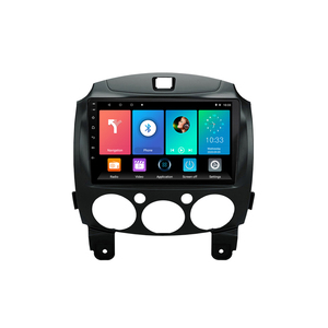 Radio Multimedia con GPS para coche, Radio con reproductor de vídeo, navegador, 2 DIN, Android, 9 pulgadas, para MAZDA 2 - Product Image 1