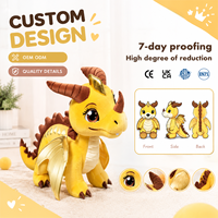 Fabricant de jouets en peluche personnalisés, peluches sur mesure, design dinosaure et dragon, créez votre propre marque de poupées en peluche personnalisées
