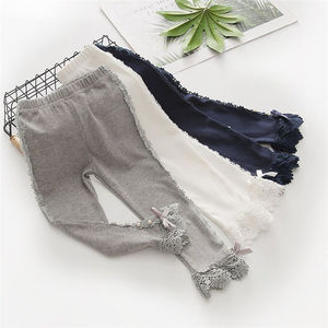 Vêtements en gros au meilleur prix, tissu en coton à dentelle, leggings en coton pour enfants, en provenance de Chine - Product Image 4