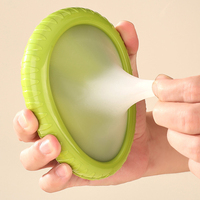 Voedselveilige siliconen opbergdoos voor avocado's en uien, anti-oxidatie, rekbare siliconen fruit- en groente bewaardoos