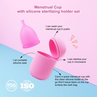 Copa Menstrual Superventas Copa Menstrual Spot con Estuche Copa Menstrual
