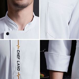 Uniforme de Chef Japonés para Restaurante, Kimono de Manga Larga, Uniforme de Cocina Personalizado para Restaurante - Product Image 3