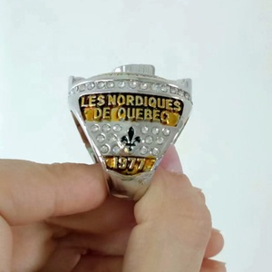 High Quality <strong>Silver</strong> Simple <strong>Ring</strong> From Nordiques Quebec High-quality 1977 Avco Cup Championship <strong>Ring</strong> for <strong>Men</strong> - Product Image 6