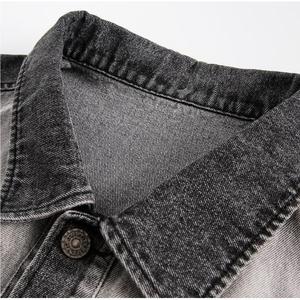 Streetlux Costume rétro haut de gamme Veste en jean ample d'automne pour homme Pantalon à jambe droite Ensemble deux pièces - Product Image 2