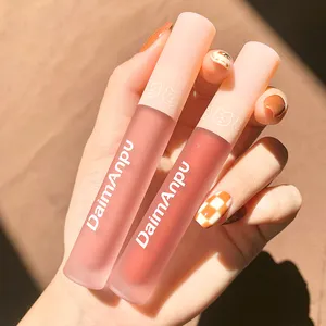 Professional Vendor Custom Korean Lip Tint Labial Hot Selling Vegan Matte Lipgloss Private Label Liquid Lipstick With Lip Gloss