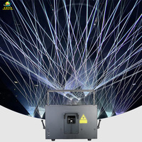 Lumière laser RVB pleine couleur 30W IP65 étanche avec contrôle DMX512 pour festivals, concerts, éclairage de scène - Construction en alliage d'aluminium