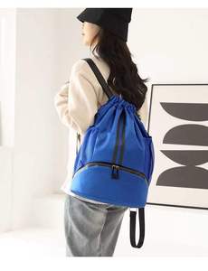 Mochila Deportiva Infantil con Cordón, Cierre de Cremallera, Compartimento para Zapatos de Fútbol y Baloncesto, Separación entre Seco y Húmedo, Bolsa para Ropa Deportiva - Product Image 2