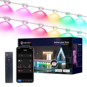 Luces Exteriores Permanentes de 15 m, Luces Inteligentes RGB de 36 W, WiFi Inteligente, IP67, Luces para el Hogar Inteligente, Luces Navideñas LED, Luces Puntuales Permanentes para Fiestas - Product Image 1